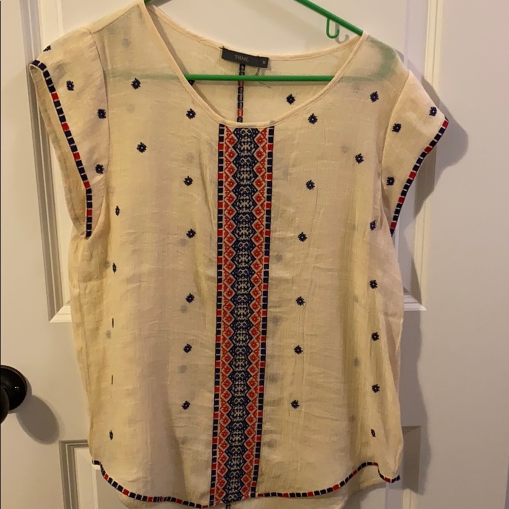Embroidered blouse
